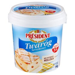 President Twaróg Sernikowy 1Kg Wiaderko