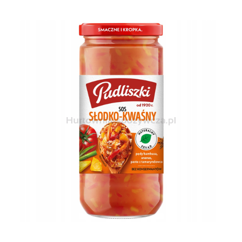 Pudliszki Sos Słodko-Kwaśny 480g