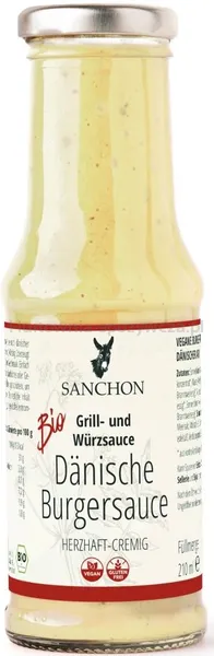 Sos duński burgerowy BIO 210 ml