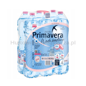 Primavera Woda Źródlana niegazowana pet 1,5l