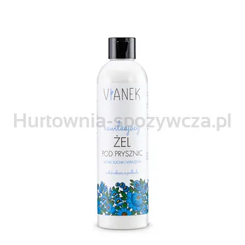 Vianek nawilżający Żel Pod Prysznic. Skóra sucha i wrażliwa z ekstraktem z podbiału 300ml nawilżający krem pod prysznic 300 ml