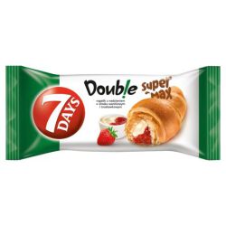 7Days Rogal 110G Max Double Wanilia / Truskawka