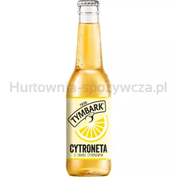Tymbark Cytroneta Napój gazowany o smaku cytrynowym 330 ml