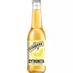 Tymbark Cytroneta Napój gazowany o smaku cytrynowym 330 ml