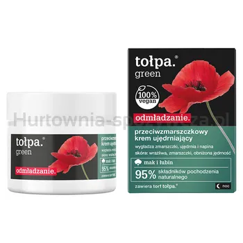 Tołpa Green odmładzający przeciwzmarszczkowy krem ujędrniający, noc 50 ml