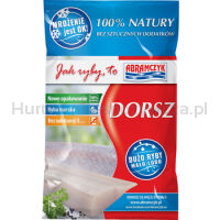 Abramczyk Dorsz (Atlantycki / Czarny / Pacyficzny) Porcje Fileta Bez Skóry Bez Dodatków 450G