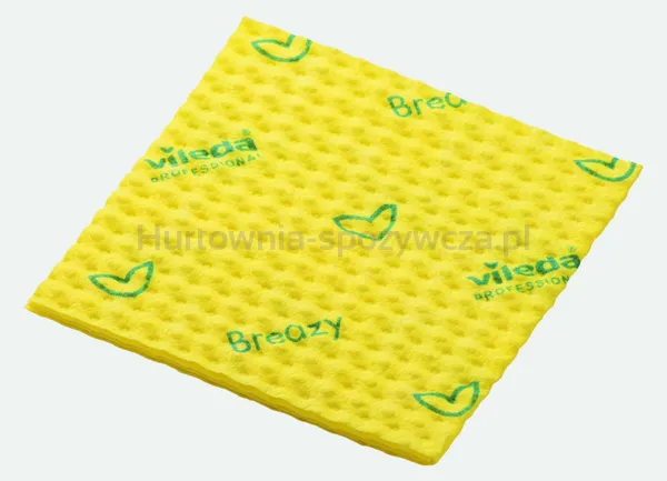 Ściereczka VILEDA PROFESSIONAL Breazy, 35 x 35 cm, żółta