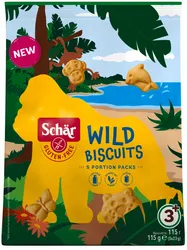 Wild biscuits- ciasteczka BEZGL. 115 g