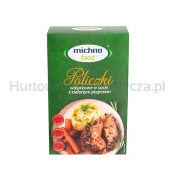 Michna Food Policzki Wieprzowe W Sosie Z Zielonym Pieprzem  Około 0,5 KG