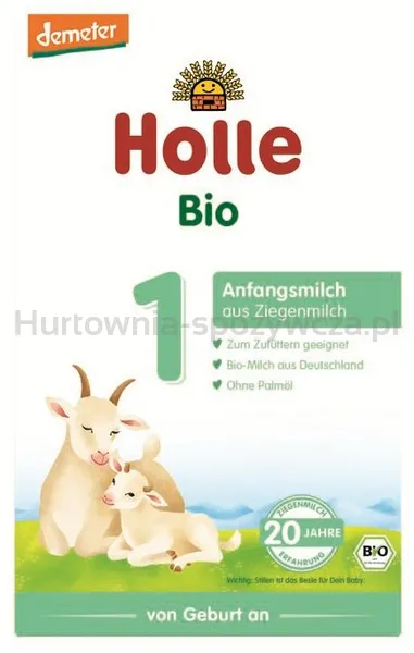 Mleko kozie 1 początkowe od urodzenia /demeter BIO 400 g