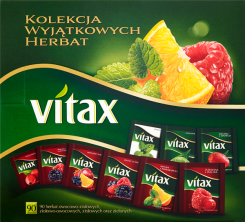 Herbata Vitax Kolekcja Przyjemności- Mix Karton 90 Torebek 161,5G W Kopertkach