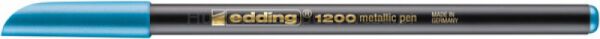 Edding Pisak z cienką końcówką e-12001-3mm, metaliczny niebieski  - 2