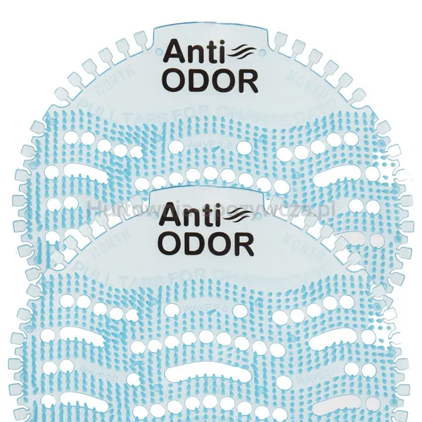 Wkładki zapachowe do pisuarów, ANTI-ODOR Pro, Ocean, 2 szt., niebieskie