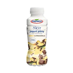 Jogurt pitny Skyr wanilia stracciatella Piątnica 330ml