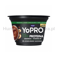 Danone Yopro pudding czekolada orzech laskowy 150g