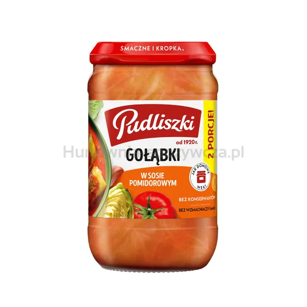 Pudliszki Gołąbki w sosie pomidorowym 590g