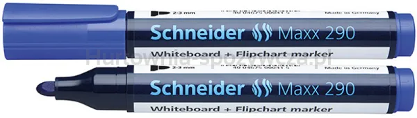 Schneider Marker Do Tablic Maxx 290, Okrągły, 2-3Mm, Niebieski 