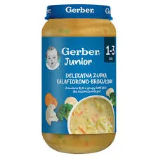 Gerber Delikatna zupka kalafiorowo-brokułowa 250g
