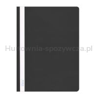Donau Skoroszyt PVC, A4, twardy, 150/160mikr., czarny 