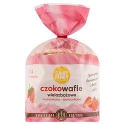 Wafle Sunny Corn Truskawka 140 G Planet Food