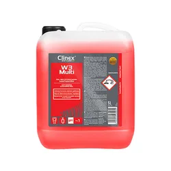 Preparat Clinex W3 Multi, Do Mycia Sanitariatów I Łazienek, Skoncentrowany, 5L