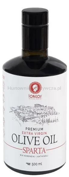 Oliwa z oliwek extra virgin PREMIUM SPARTA 500ml