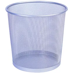 Q-Connect Kosz na Śmieci Office Set metalowy 12l srebrny