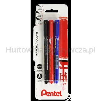 Pentel Foliopis Nf450 - 3 Kolory