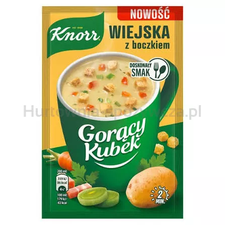 Knorr Gorący Kubek Wiejska Z Boczkiem 17g