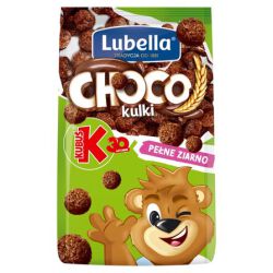Lubella Mlekołaki Choco Kulki Zbożowe O Smaku Czekoladowym 250 G