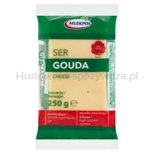 Mlekpol Ser W Porcjach Gouda Porcje 250G