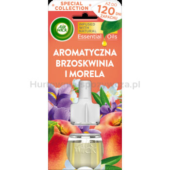 Air Wick Elektryczny Odświeżacz Powietrza Aromatyczna Brzoskwinia i Morela Wkład 19 ml