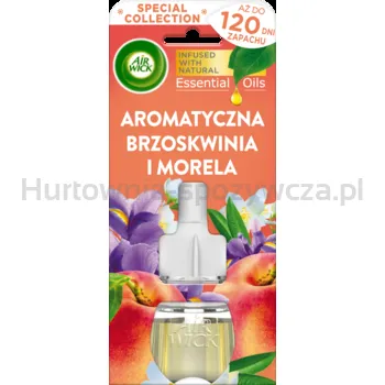 Air Wick Elektryczny Odświeżacz Powietrza Aromatyczna Brzoskwinia i Morela Wkład 19 ml