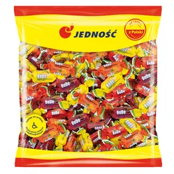 Jedność BoDo Cukierki rozpuszczalne o smakach owocowych 1 kg