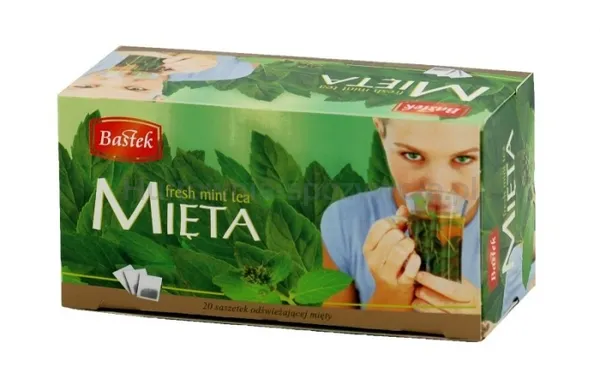 Bastek Herbata Mięta 20 Torebek