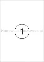 Office Product Etykiety 199,6X289,1Mm, Białe, 100 Ark.  - 2
