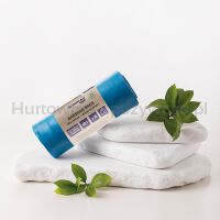 Worki na śmieci DONAU ECO, z uchwytami Knoties, 60l, 10 szt., niebieskie - 2