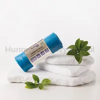 Worki na śmieci DONAU ECO, z uchwytami Knoties, 60l, 10 szt., niebieskie - 2