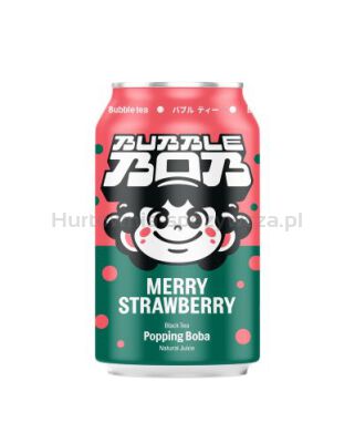 Popping Bubble Tea Truskawka 330ml