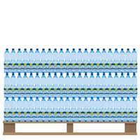 Woda Topseller źródlana gazowana 1,5 l <br>(Paleta 504 szt.)