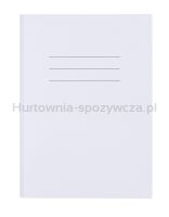 Skoroszyt OFFICE PRODUCTS Budget, karton, z fałdą, nadruk, A4, 250gsm, biały