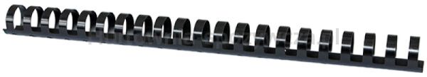 Office Products Grzbiety do bindowania A4, 22mm (210 kartek), 50 szt., czarne 