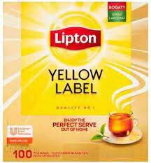 Lipton Yellow Label 100 Torebek 200G