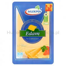 Mlekpol Ser Edam Plastry 150G