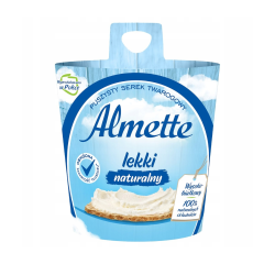 Almette Puszysty serek twarogowy lekki naturalny 150 g