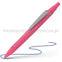 Długopis Automatyczny Schneider Reco, M, Różowy Neonowy - 3
