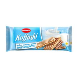 Magnolia Koffinki Wafle z kremem o smaku śmietankowym 175g