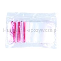 Torebka strunowa OFFICE PRODUCTS, LDPE, 60x80mm, 100szt., transparentna