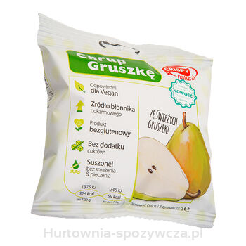 Crispy Natural Chipsy Z Gruszki 18G