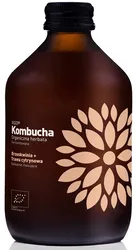 Kombucha Brzoskwinia + Trawa Cytrynowa BIO 330 ml